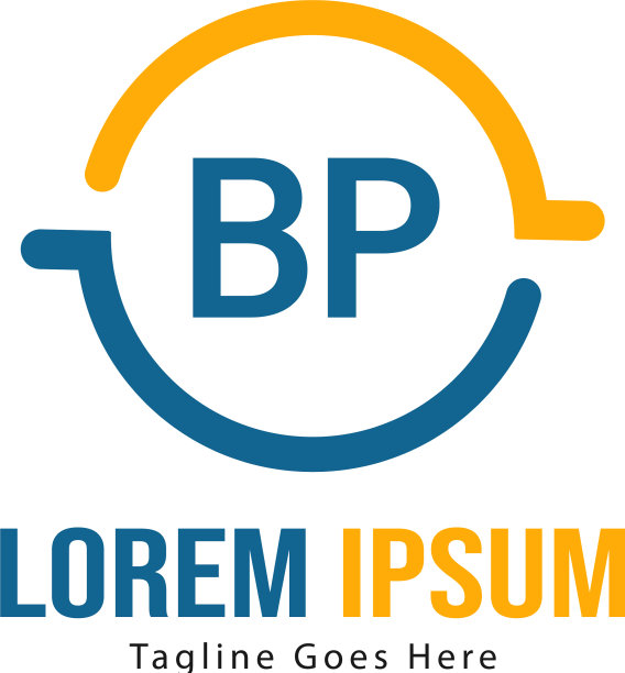 BP字母创意logo设计图片下载