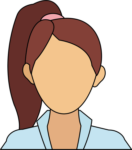 无脸女性偶像形象图片下载