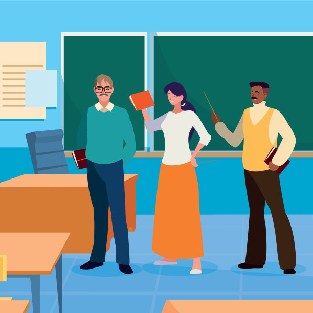 教师对课堂人物进行分组图片下载