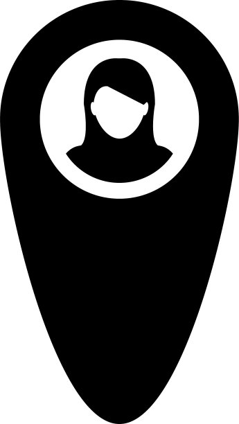 标记图标女性用户头像头像图片下载