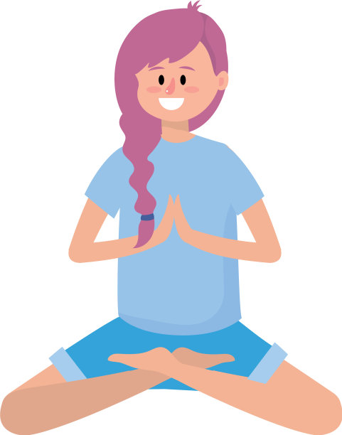 健身女性练习瑜伽图片下载