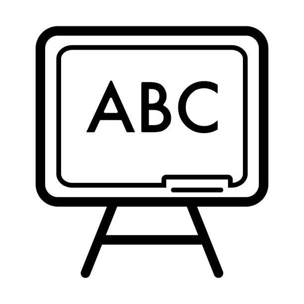 学校董事会的图标黑白相间图片下载