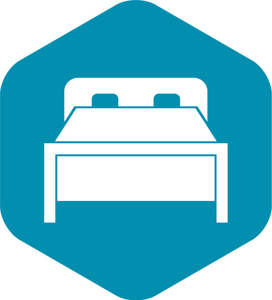 双人床图标样式简单图片下载