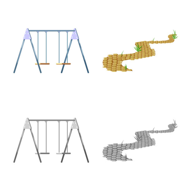 城市和街道标志集图片下载