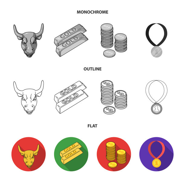 金色Logo合集图片下载