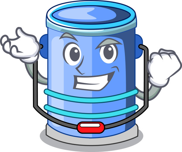 成功的缸斗等距为吉祥物图片下载