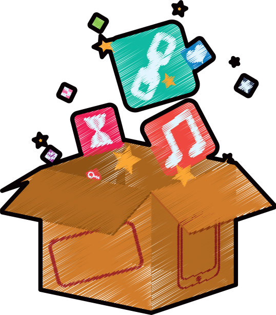 智能手机的盒子包装图片下载