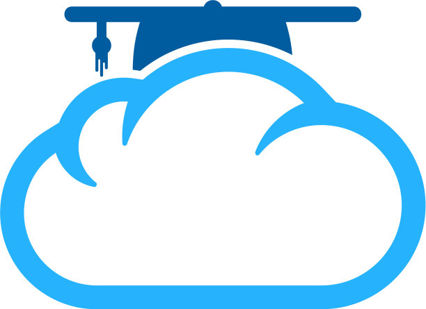 学校天气和季节标志图标设计图片下载