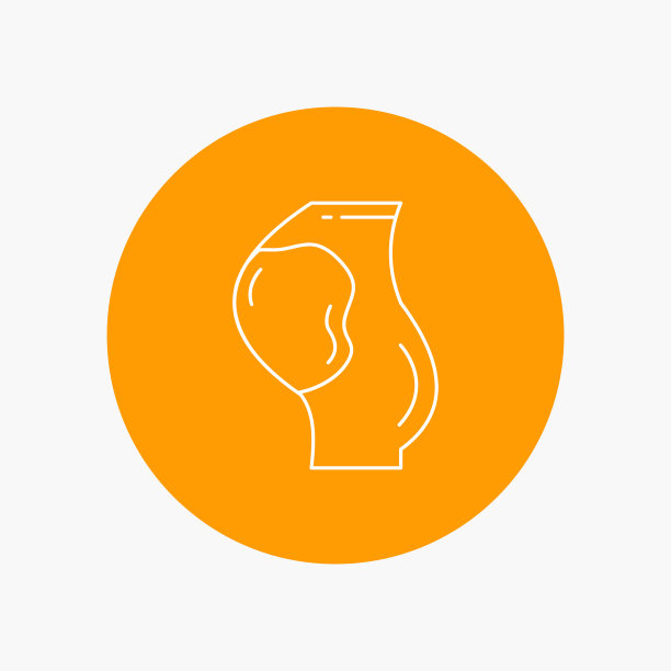 怀孕怀孕的婴儿产科胎儿白色图片下载