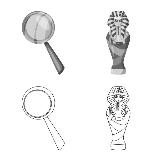 孤立的对象故事和项目符号集图片下载