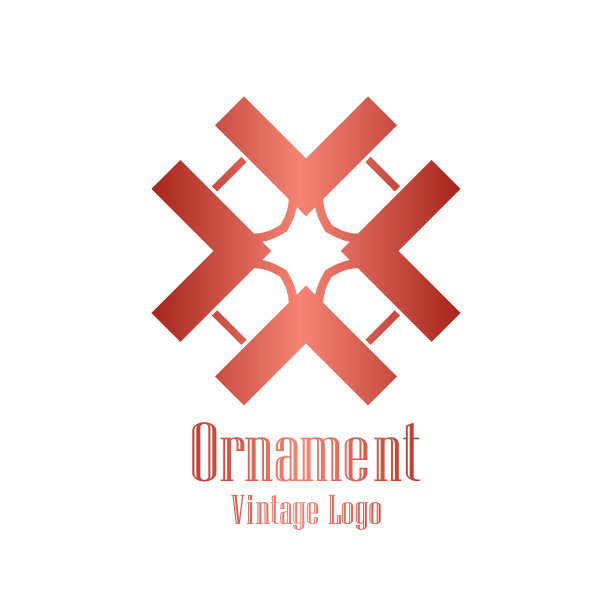 装饰艺术复古标志图片下载