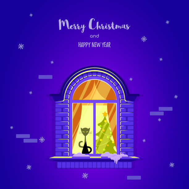 圣诞节greting卡图片下载