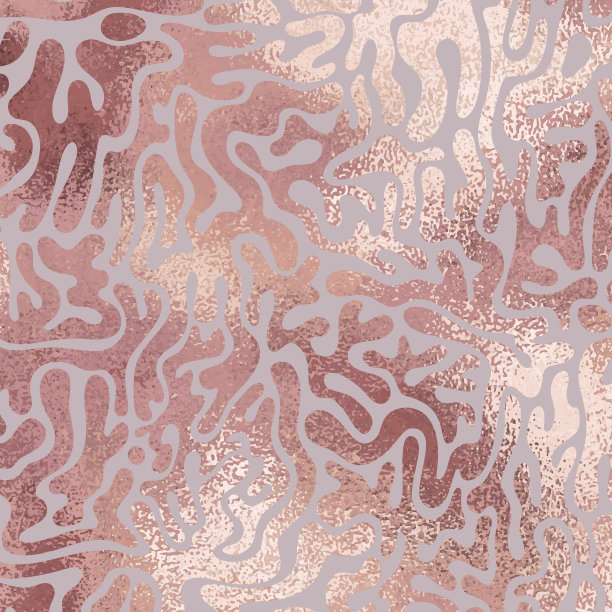 玫瑰金色纹理优雅，带有抽象图案图片下载