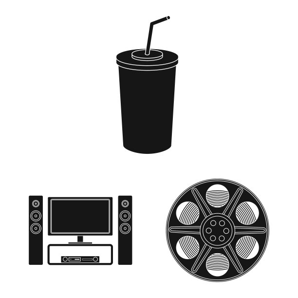 设计会议和查看图标集图片下载