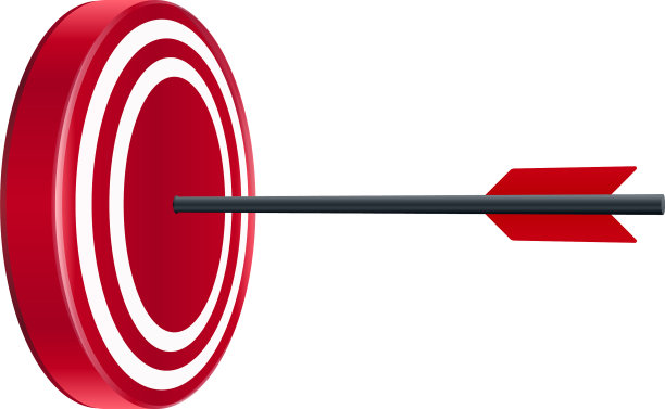 箭头上的目标图片下载