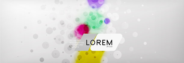 背景抽象-模糊虚线色圈图片下载