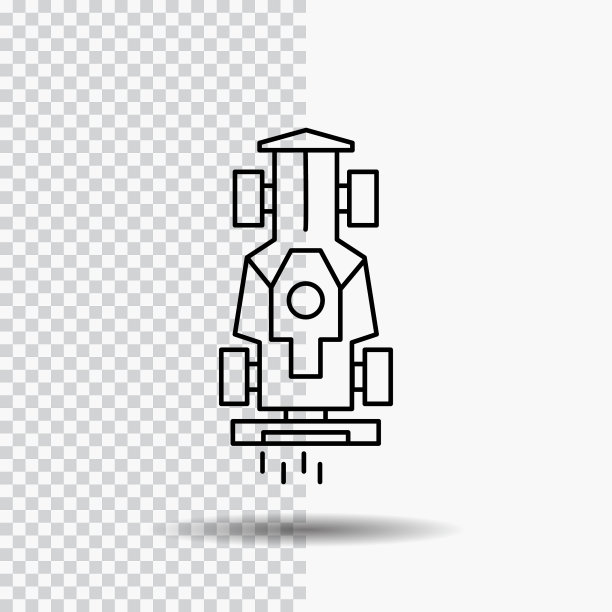 赛车方程式游戏速度线上的图标图片下载