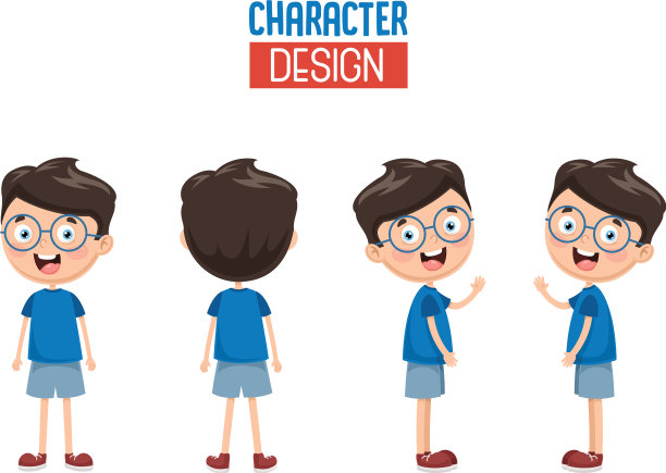 卡通人物设计图片下载