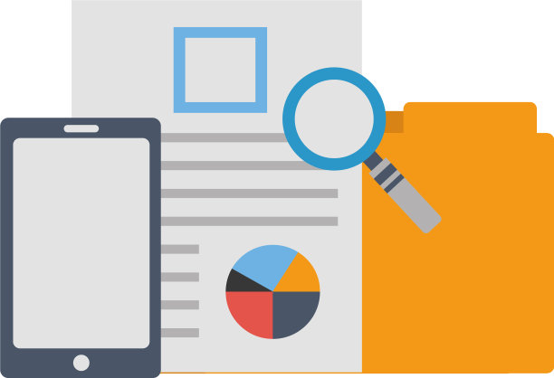 办公业务报告文件夹移动图片下载