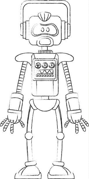 机器人技术图标形象图片下载