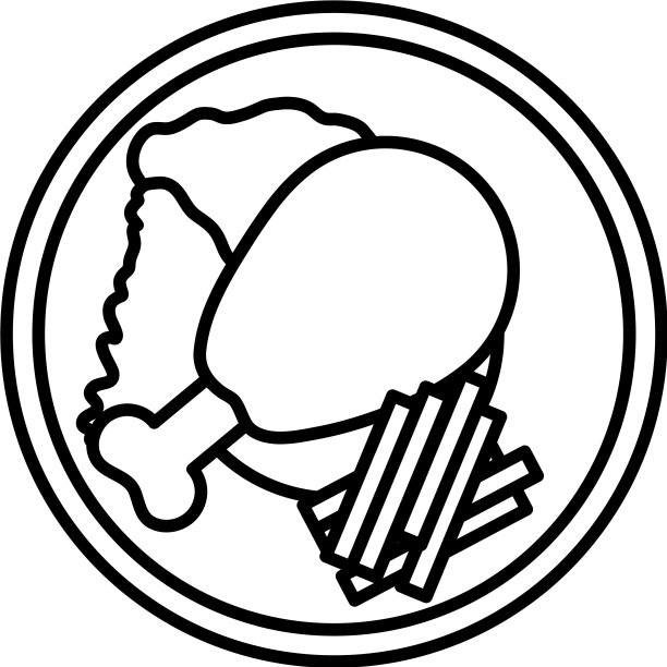 鸡大腿设计图片下载