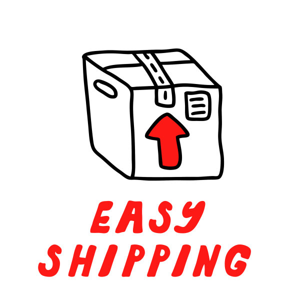 手绘图标与粗体字母信使图片下载