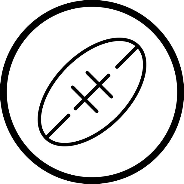 橄榄球图标图片下载