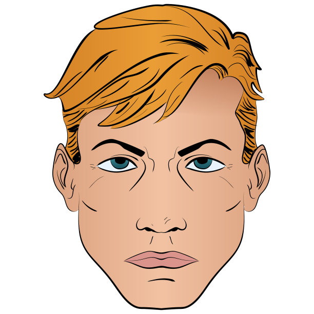 一个波普风格的男人图片下载