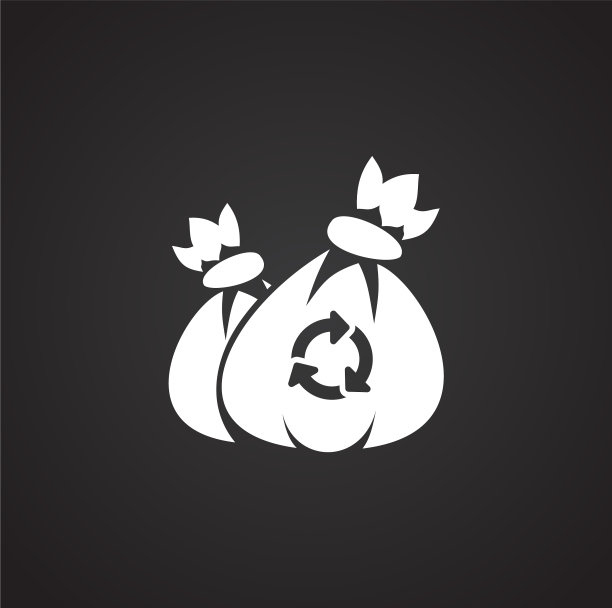 垃圾相关图标的背景图形和图片下载