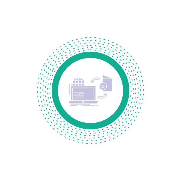 在线游戏发行光盘发行字形图标图片下载