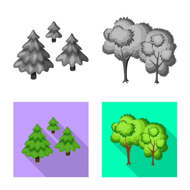 设计城市和街道标志集图片下载