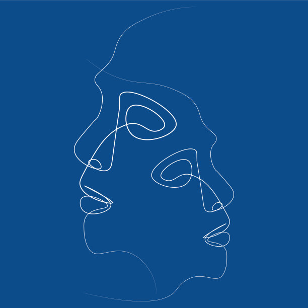 抽象面一条线图片下载