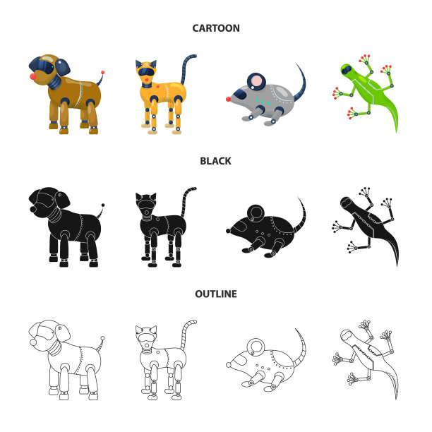 孤立物体玩具和科学图标集图片下载