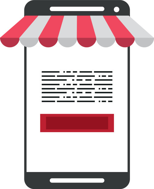 网上购物和支付技术符号图片下载