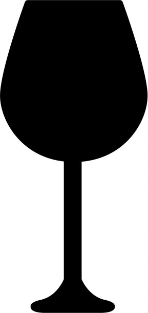 黑色轮廓玻璃设计形象图片下载