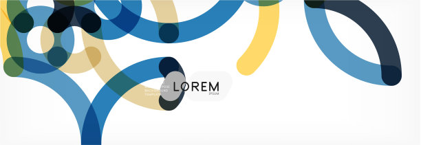 抽象色彩线条上的白色现代多彩图片下载