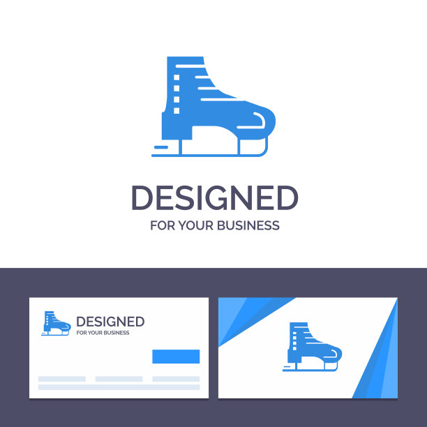 创意名片和标志模板高山图片下载