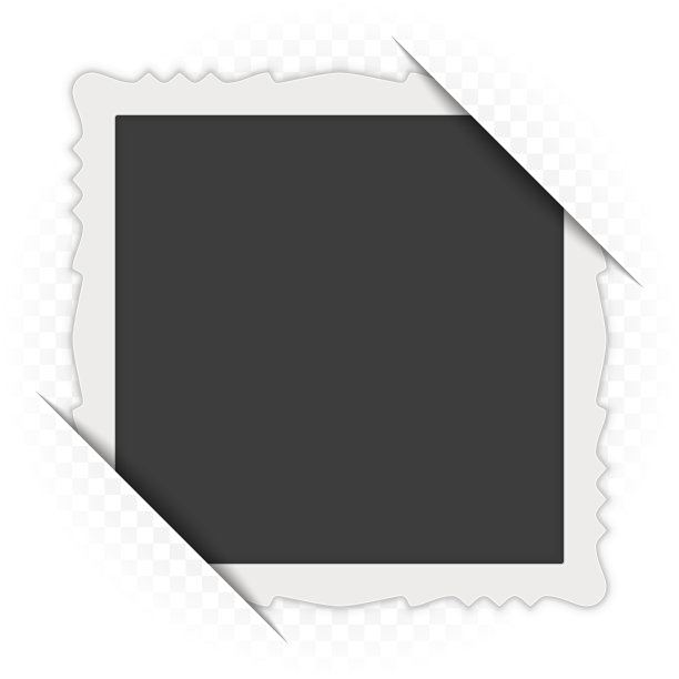 相框剪角模板图片下载