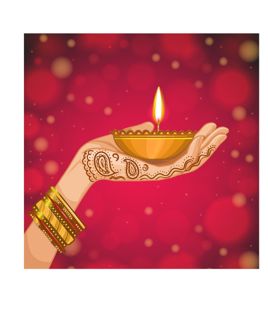 指甲花之夜的卡片图片下载