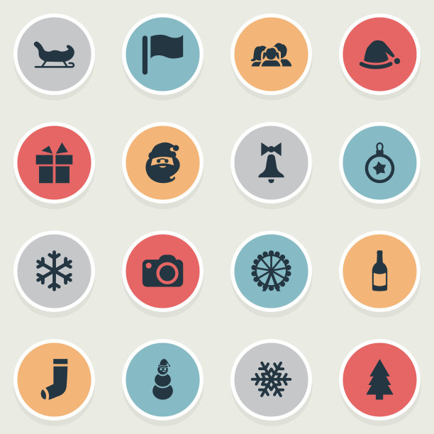 一套简单的庆祝活动图片下载