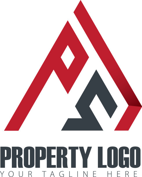 物业设计标志的首字母ps图片下载