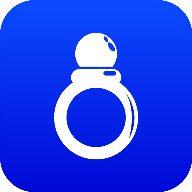 环图标蓝色图片下载