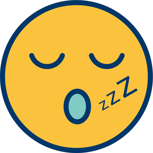 睡眠表情符号图标图片下载