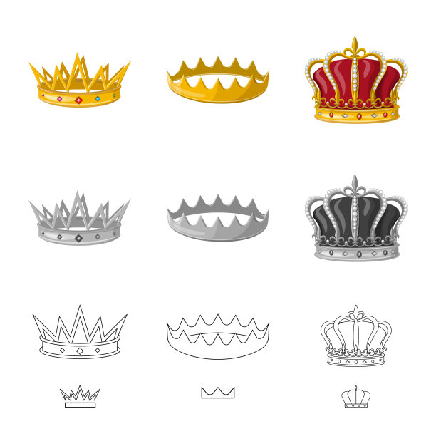 孤立对象中世纪和贵族的象征图片下载