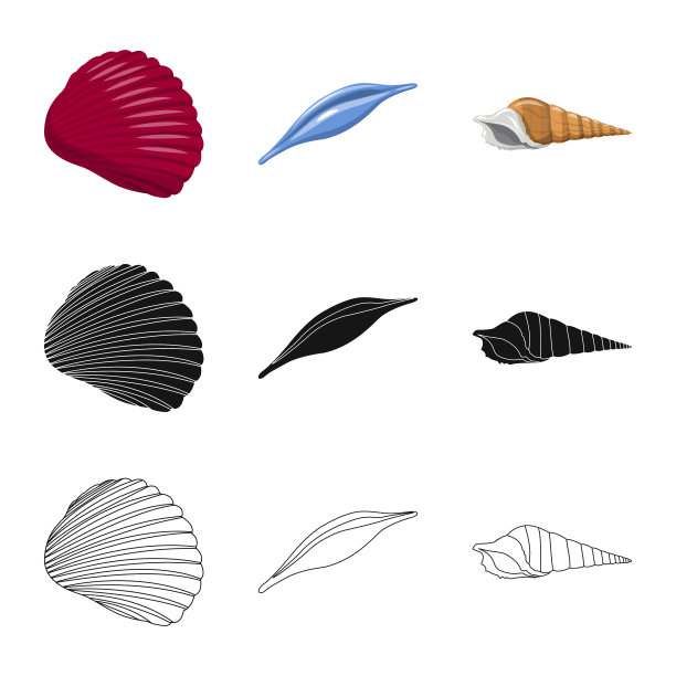 动物与装饰符号图片下载