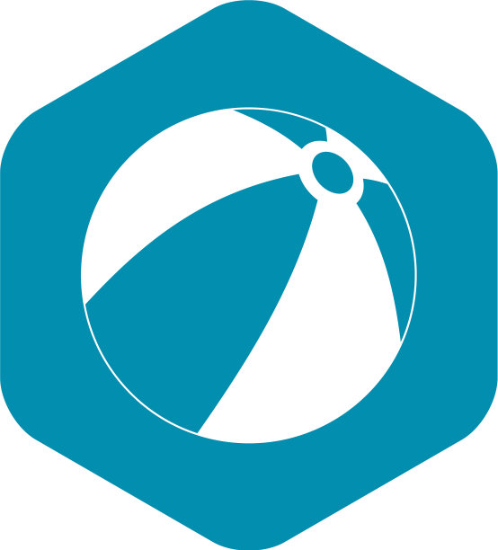 为儿童玩球图标风格简单图片下载