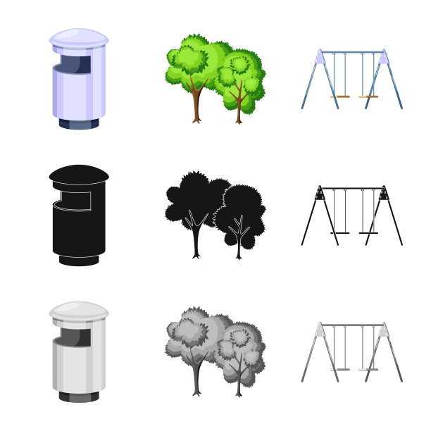 孤立对象城市和街道标志图片下载
