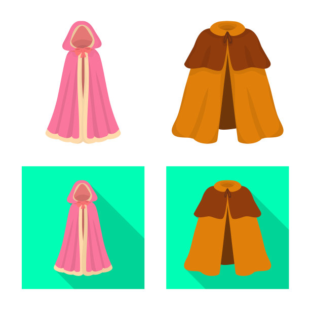 设计材料和服装图标图片下载