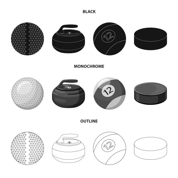 运动和球标志集图片下载