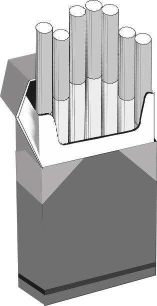 香烟的包装是扁平的图片下载